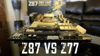 Z87 Haswell vs Z77 Ivy Bridge - Whats New?