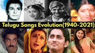 Evolution Of Telugu Film Songs 1940 - 2021  Popular Songs  Spirichual Kreatures  Nostalgia