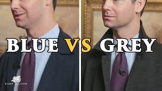 BLUE vs GREY First Jacket Color To Buy MENS STYLE Ft. Jonathan Sigmon #shorts