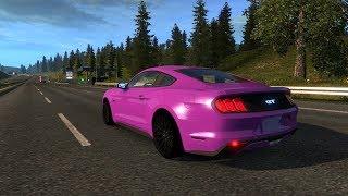 Euro Truck Simulator 2 ETS 2 Ford Mustang GT 2015 TrackIR 4 Pro 1080P