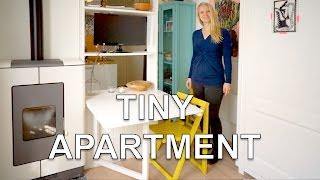 Tiny Studio Apartment  With Wall Bed and Green Garden 250 sq.ft.