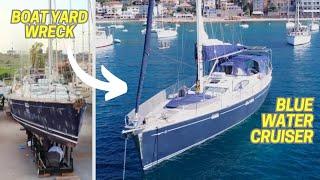 54ft SailBoat REFIT FULL DOCUMENTARY