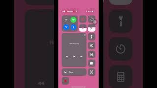 Control Center Style On IPhone No Jailbreak#shorts