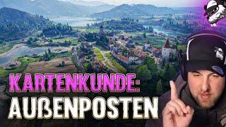 Kartenkunde - die neue Map Außenposten World of Tanks - Gameplay - Deutsch