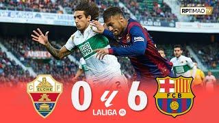 Elche 0 x 6 Barcelona Neymar & Messi Show ● La Liga 1415 Extended Goals & Highlights ᴴᴰ