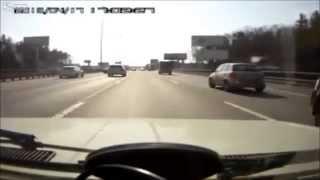 Russian Fathers Driving Advice to Daughter Ends with a Real Accident