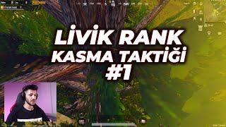 LİVİKTE RANK KASMA TAKTİĞİ  PUBG mobile #shorts