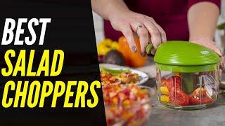 TOP 6 Best Salad Choppers For 2022  Easy Pull Vegetable Chopper