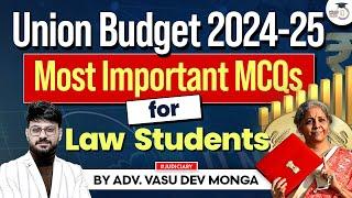 Important Legal Updates from Union Budget 2024-25  StudyIQ Judiciary