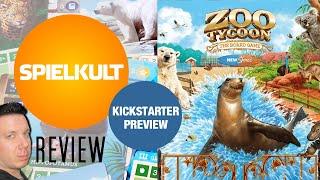 Zoo Tycoon New Shores  Brettspiel  Kickstarter-Preview