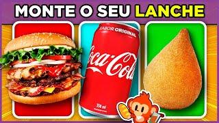  MONTE SEU LANCHE  faça sua escolha #monteoseulanche #quiz #macaquiz 