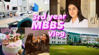 A day in a life of 3RD YEAR MEDICAL STUDENT in Pakistan   Noorifications ‍️