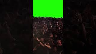 Concert Crowd Green Screen Background effects #shorts version