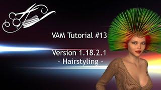 Virt A Mate Tutorial Part 13 - Hairstyling V1.18.2.1 Beta