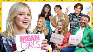 Mean Girls Cast Test How Well They Know Each Other  Vanity Fair