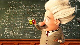 Mind-Bending Adventure Einstein Time Travels to Solve a Rubiks Cube & Assist a Dog with IQ 1000