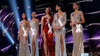 Miss Universe 2018 Top 5 Announcement Question and Answer