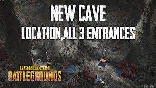 PUBG New Cave Location All 3 Entrances