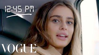 How Taylor Hill Gets Runway Ready  Diary of a Model  Vogue