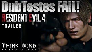 Testes de dublagem para Resident Evil 4 Remake Trailer - DubTestes FAIL