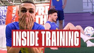 Grealish & Foden No Bounce Challenge Rice Skill School & Henderson On FIRE  Inside Training