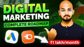 Digital Marketing Roadmap 2024  How to Become a Digital Marketer in 2024?  in Tamil  Thoufiq M