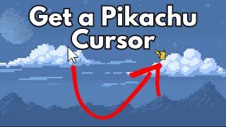 How to get a Animated Pikachu Cursor