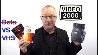 Video History V2000 - The format that came third in a two-horse race