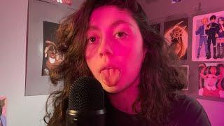 ASMR  Eating My Blue Yeti with Mouth Sounds  mic licking + 