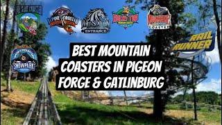 BEST MOUNTAIN COASTERS IN PIGEON FORGE & GATLINBURG