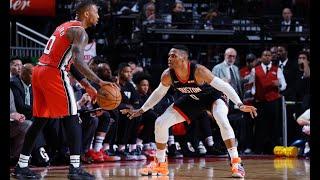 Russell Westbrook vs Damian Lillard - All 1 On 1 Plays  2019-20 NBA Season