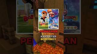 Perbedaan Desain Karakter Boboiboy