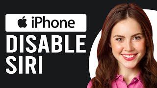 How To Disable Siri In iPhone How To Turn Off Siri In iPhone