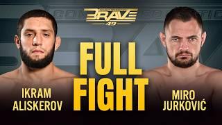 Ikram Aliskerov vs Miro Jurković  FULL FIGHT  BRAVE CF