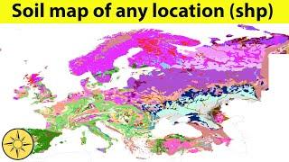 Get the soil map of any location shapefile