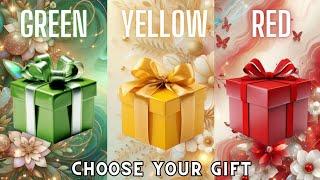 Choose your gift  3 gift box challenge  Green Yellow & Red #giftboxchallenge #chooseyourgift