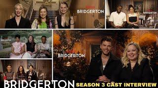 Bridgerton Season 3 Cast Interview