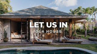 A Tropical Modern Bali Beach Home Tour Ola House Uluwatu with Balinese Design Principles.