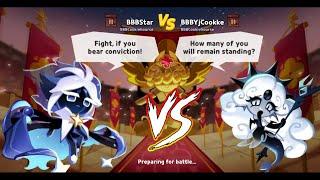 Stardust Cookie vs Black Pearl Cookie  Cookie Run Kingdom