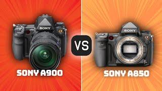 Sony A900 vs Sony A850 Which Camera Is Better? With Ratings & Sample Footage