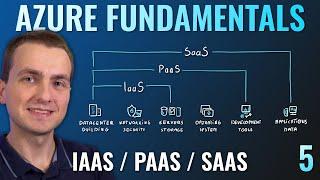 AZ-900 Episode 5  IaaS vs PaaS vs SaaS cloud service models  Microsoft Azure Fundamentals Course