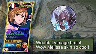 BEGINI CARA MELISSA BUAT USER KARRIE AUTO MENANGIS  BEST BUILD MELISSA 2023  Mobile Legend