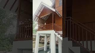 Rumah Kayu Mewah #rumahmewah #rumahkayuminimalis #rumahmegah