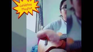 Coldplay playlist on ukulele