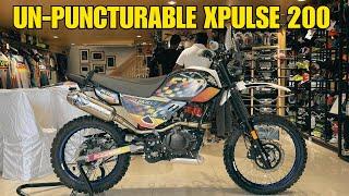 XPulse 200 With Tyre Mousse Pune MX Store’s Bike Is Lighter Faster Louder