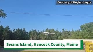 Small plane crashes on Swans Island in Hancock County Maine