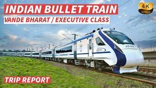 【4K】Agra to New Delhi by Vande Bharat Express Train in Executive Class - With Captions【CC】
