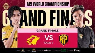 ENG M5 World Championship  Grand Finals  ONIC vs APBR  Game 7