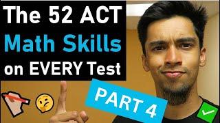 5 Academys 52 ACT® Math Problem Types PART 4  5 Academys ACT® Math Strategies and Tips
