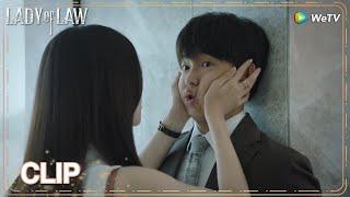 Lady Of Law  Clip EP28  Xu Jie kissed Song Xiu in his office  WeTV   ENG SUB